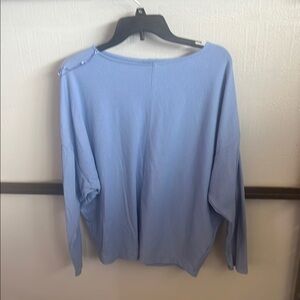 Simply Vera Vera Wang Light Blue Sweater